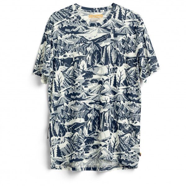 Specialized-Fjällräven - Wool Caliswe T-Shirt - Radtrikot Gr S grau