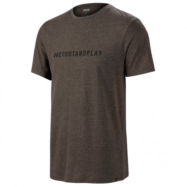 iXS - Getoutandplay Organic Cotton T-Shirt - Radtrikot Gr S braun