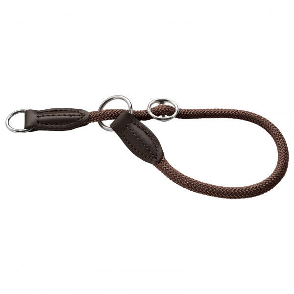 Hunter - T-Collar Freestyle - Hundehalsband Gr Halsumfang max. 40 cm - Durchmesser 8 mm rope /rot