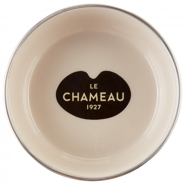 Le Chameau - Hundenapf aus Edelstahl - Hundezubehör Gr Ø 18 cm, 5 cm hoch gris ardoise