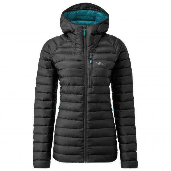 Rab - Women's Microlight Alpine Long Jacket - Daunenjacke Gr 10 schwarz