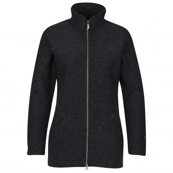 Ivanhoe of Sweden - Women's Brodal Long Classic - Wolljacke Gr 36 schwarz/grau