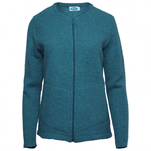 Reiff - Women's Kreppjacke Nici - Wolljacke Gr S blau
