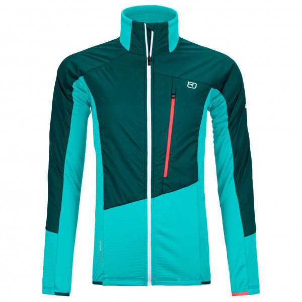 Ortovox - Women's Westalpen Swisswool Hybrid Jacket - Wolljacke Gr M oliv/gelb