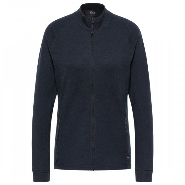 Stoic - Women's Merino260 StadjanSt. Jacket - Merinopullover Gr 36 blau