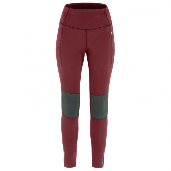 Fjällräven - Women's Abisko Värm Trekking Tights - Leggings Gr XS rot