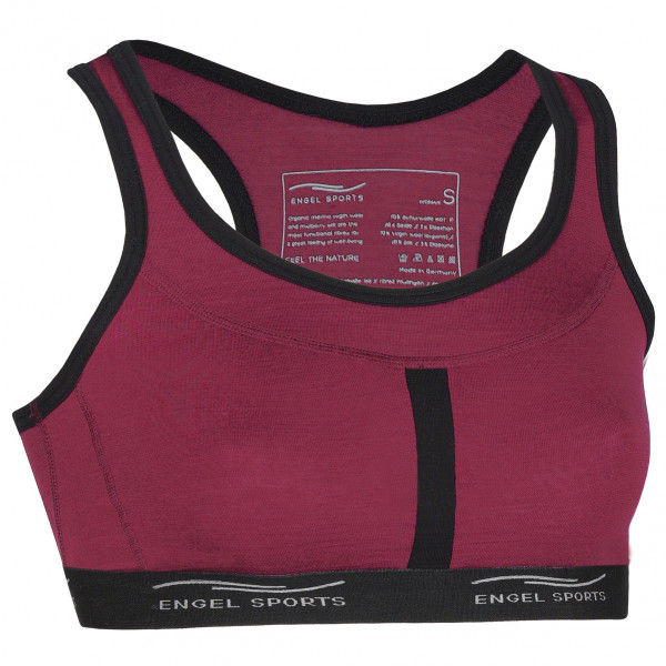 Engel Sports - Women's Bustier - Merinounterwäsche Gr S rot