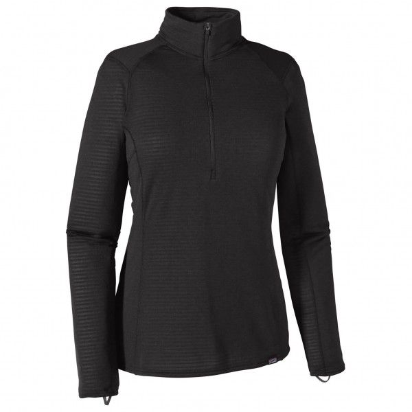 Patagonia - Women's Capilene Thermal Weight Zip Neck - Kunstfaserunterwäsche Gr XS schwarz