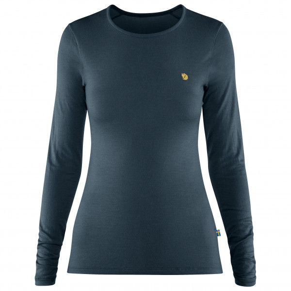 Fjällräven - Women's Bergtagen Thinwool L/S - Merinounterwäsche Gr L blau