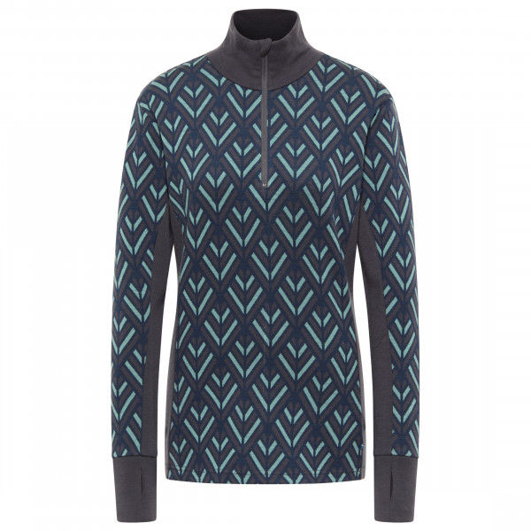 Stoic - Women's Merino240 VemdalenSt. L/S Half Zip - Merinounterwäsche Gr 40 blau