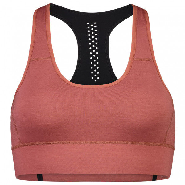 Mons Royale - Women's Stratos Merino Shift Sports Bra - Sport-BH Gr XS rosa