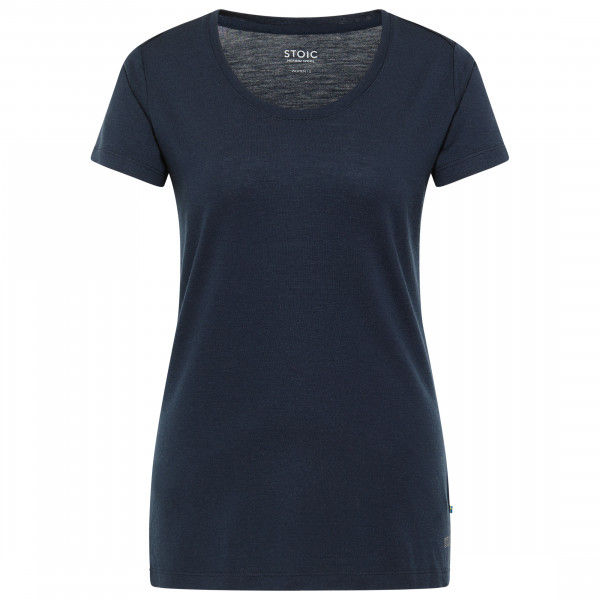 Stoic - Women's Merino180 BjoernenSt. T-Shirt - Merinounterwäsche Gr 34 blau
