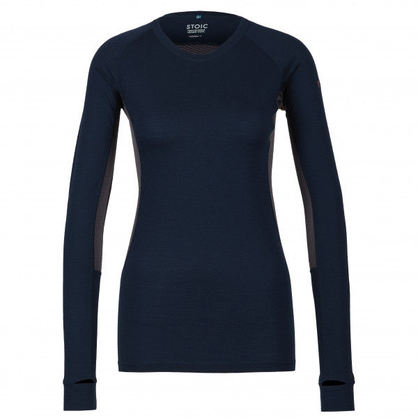 Stoic - Women's MerinoMesh150 BensjonSt. II L/S - Merinounterwäsche Gr XS blau