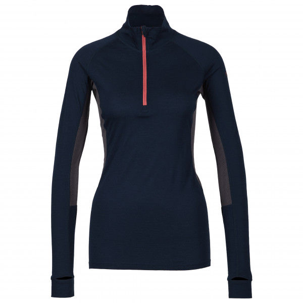 Stoic - Women's MerinoMesh150 BensjonSt. II L/S Half Zip - Merinounterwäsche Gr XS blau