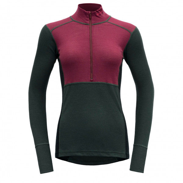 Devold - Women's Lauparen Merino 190 Zip Neck - Merinounterwäsche Gr S schwarz