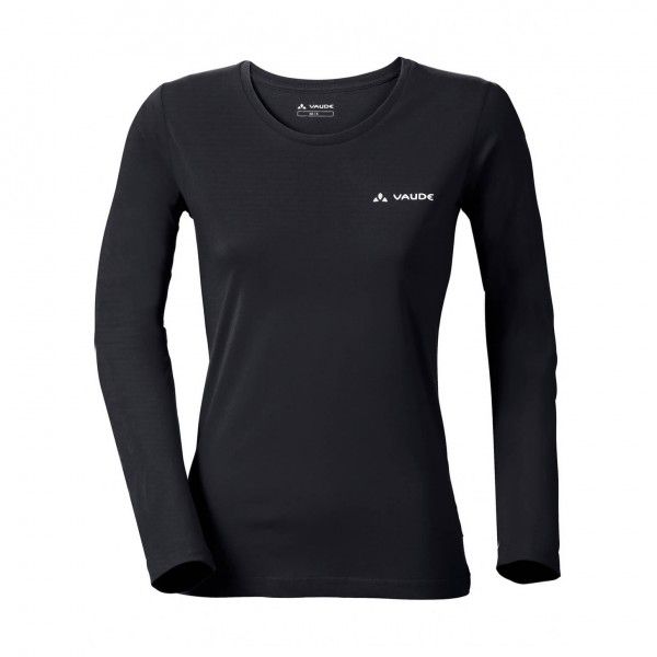 Vaude - Women's Brand L/S Shirt - Funktionsshirt Gr 34 schwarz