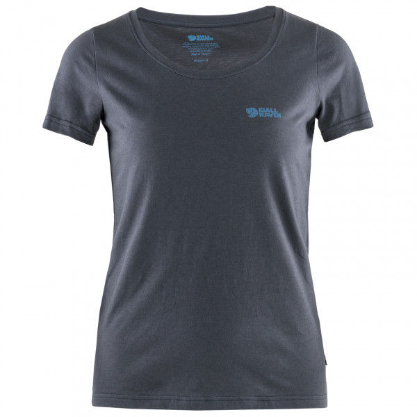 Fjällräven - Women's Fjällräven Logo - T-Shirt Gr XXS blau/grau