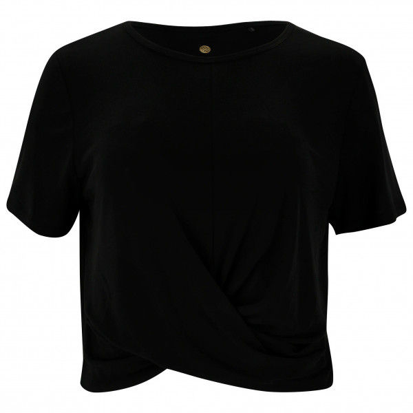 ATHLECIA - Women's Diamy Cropped Tee - Funktionsshirt Gr 34 schwarz