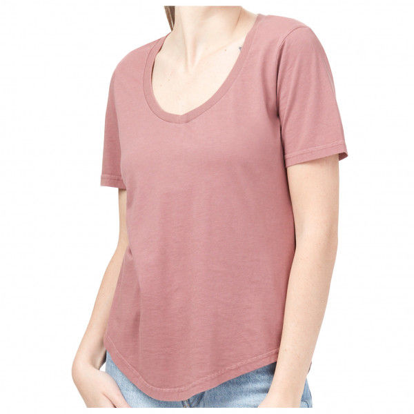 tentree - Women's Natural Dye V-Neck T-Shirt - T-Shirt Gr XS rosa