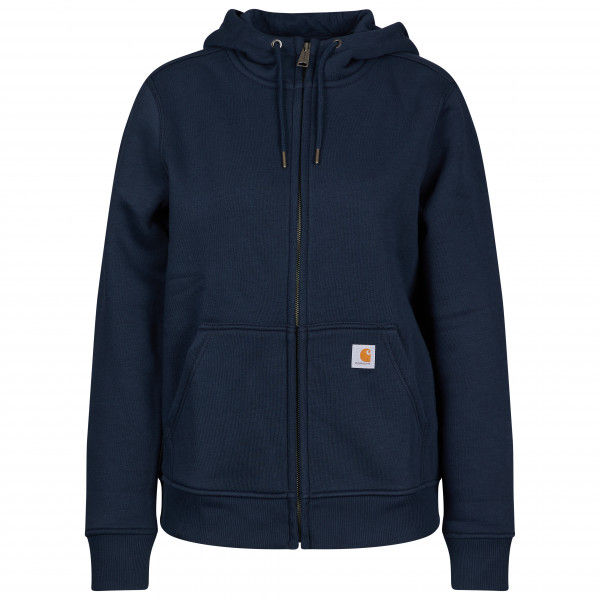 Carhartt - Women's Clarksburg Zip Sweatshirt - Hoodie Gr S blau/schwarz