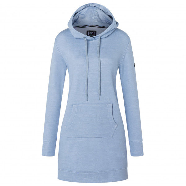 super.natural - Women's Knit Long Hoodie - Hoodie Gr XL schwarz