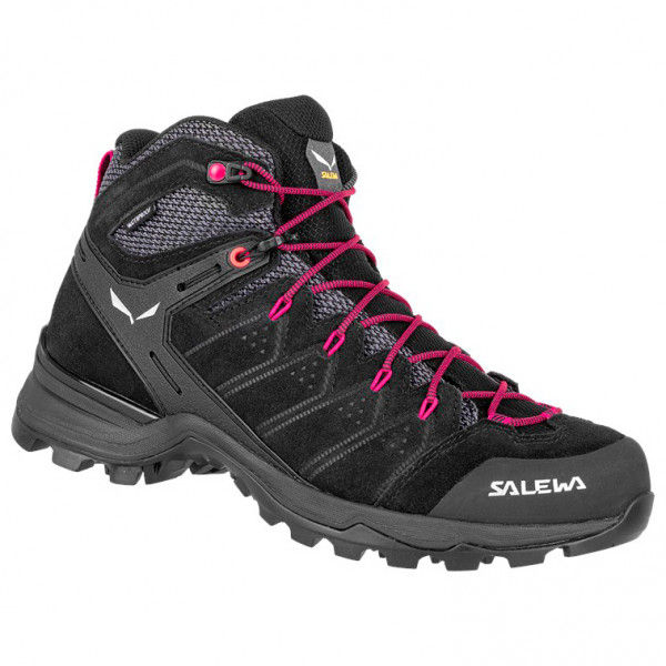 Salewa - Women's Alp Mate Mid WP - Wanderschuhe Gr 4 schwarz