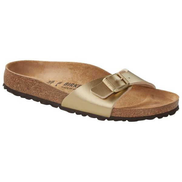 Birkenstock - Women's Madrid BF 9 - Sandalen Gr 42 - Schmal braun/beige