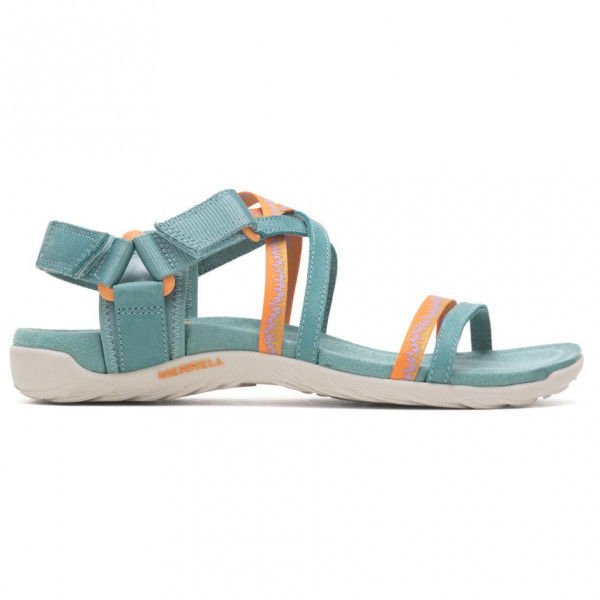 Merrell - Women's Terran 3 Cush Lattice - Sandalen Gr 36 grau