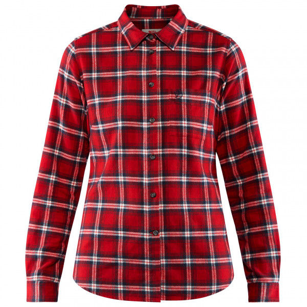 Fjällräven - Women's Övik Flannel Shirt - Hemd Gr XS rot