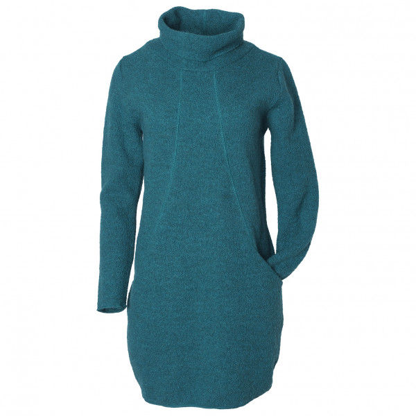 Reiff - Women's Kreppkleid Sophie - Kleid Gr L blau/türkis