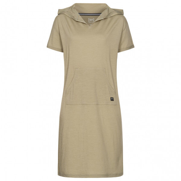 super.natural - Women's Hooded Dress - Kleid Gr XS beige