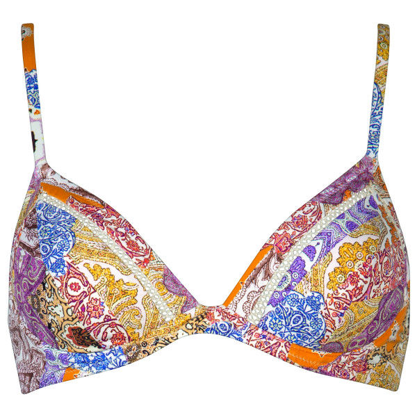 Watercult - Women's Boho Heat Bikini Top 7501 - Bikini-Top Gr 42 - Cup: C bunt