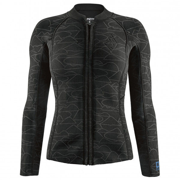 Patagonia - Women's R1 Lite Yulex L/S Top - Neoprenanzug Gr 4 schwarz