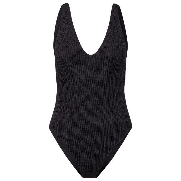Seafolly - Women's Sea Dive Deep V Neck One Piece - Badeanzug Gr 8 schwarz