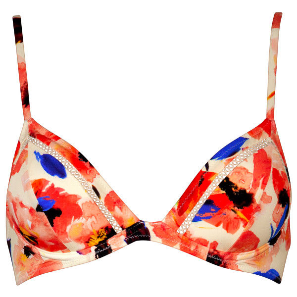 Watercult - Women's Bloom Sentiment Bikini Top 7501 - Bikini-Top Gr 40 - Cup: D bunt