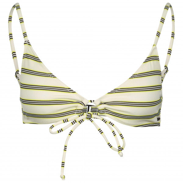 Volcom - Women's Lining Up V-Neck - Bikini-Top Gr S weiß