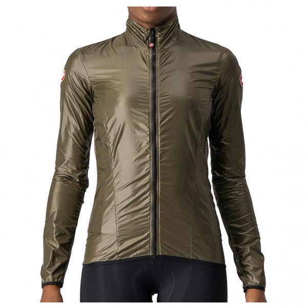 Castelli - Women's Aria Shell Jacket - Fahrradjacke Gr L schwarz/grau