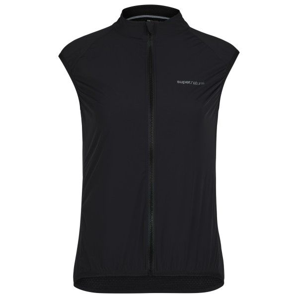 super.natural - Women's Unstoppable Gilet - Fahrradweste Gr S schwarz