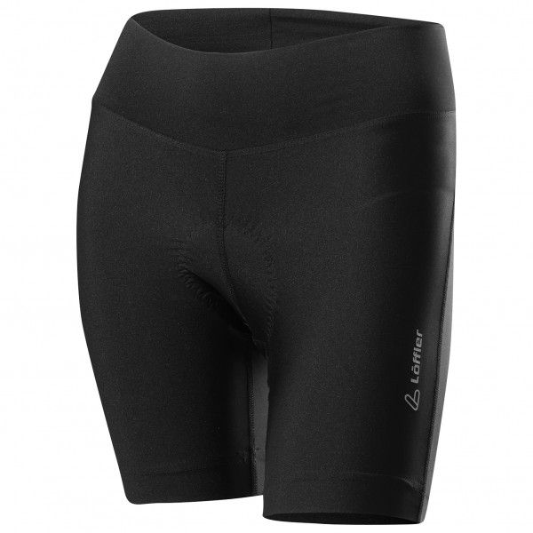 Löffler - Women's Bike-Hose Tour Extrakurz - Radhose Gr 46 schwarz