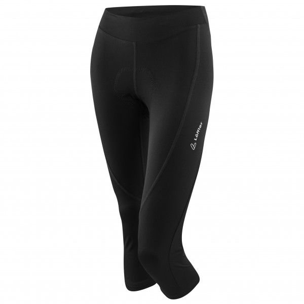 Löffler - Women's 3/4 Bike Tights Tour II - Radhose Gr 36 schwarz