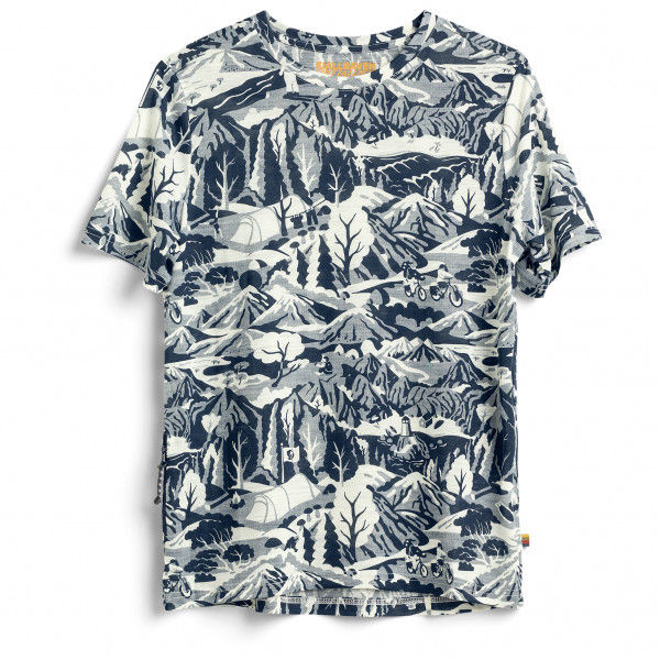 Specialized-Fjällräven - Women's Wool Caliswe T-Shirt - Radtrikot Gr S grau