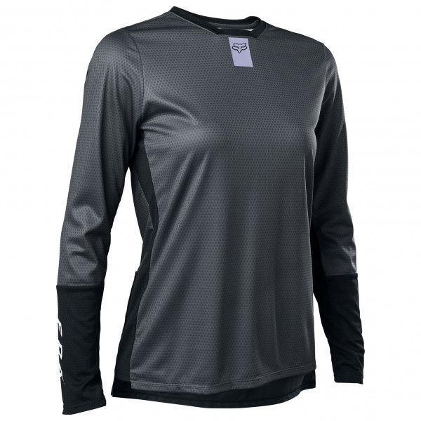 FOX Racing - Women's Defend L/S Jersey - Radtrikot Gr L blau
