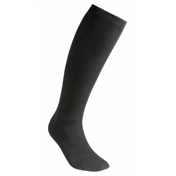 Woolpower - Liner Knee-High - Wandersocken Gr 45-48 schwarz/grau