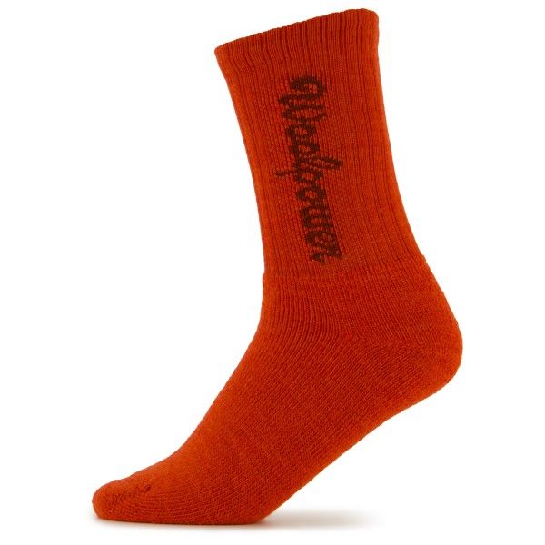 Woolpower - Kids Socks 400 Logo - Multifunktionssocken Gr 19-21 türkis