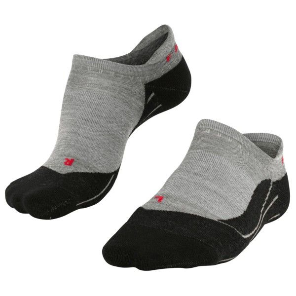 Falke - TK5 Invisible - Wandersocken Gr 39-41 grau/schwarz