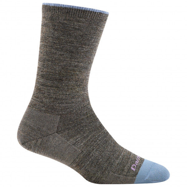 Darn Tough - Women's Solid Basic Crew Lightweight - Multifunktionssocken Gr S blau