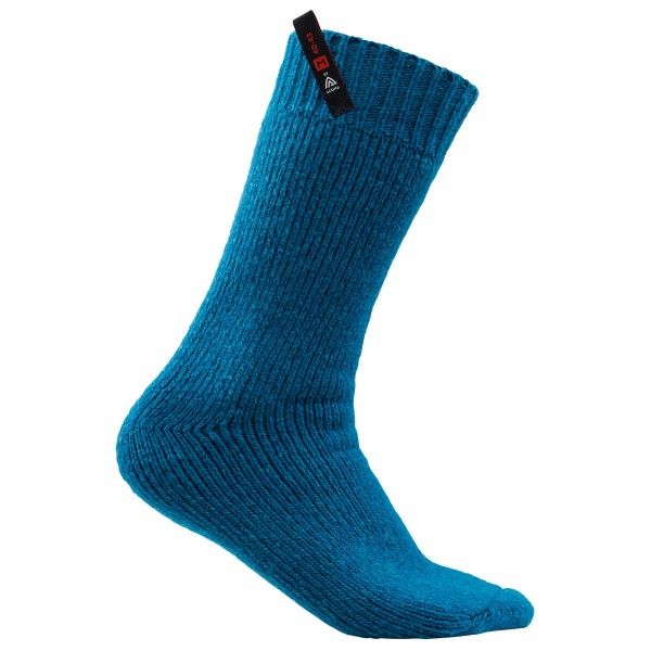 Aclima - Lars Monsen Anárjohka Thick Sock - Merinosocken Gr 32-35 blau
