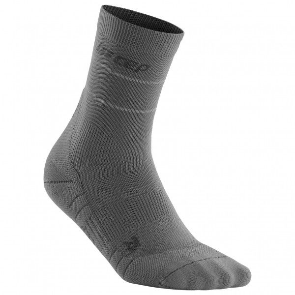 CEP - Reflective Mid Cut Socks - Laufsocken Gr V schwarz