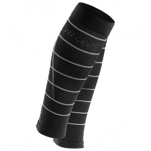 CEP - Women's Reflective Calf Sleeves - Kompressionssocken Gr II schwarz