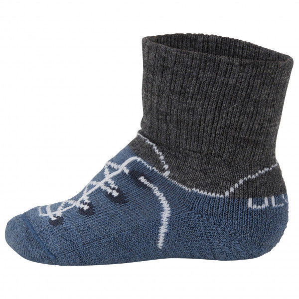 Ulvang - Kid's Spesial Anti Slip - Merinosocken Gr 19-21 blau